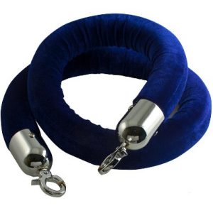 Absperrkordel blau 1,5 m.