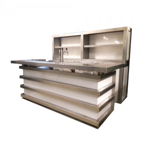Carino Theke 280 cm (LED) komplett inkl. Rückbuffet und Aufbau
