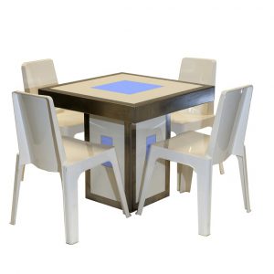 Carino Terrassentisch 80 x 80 (inklusive LED)
