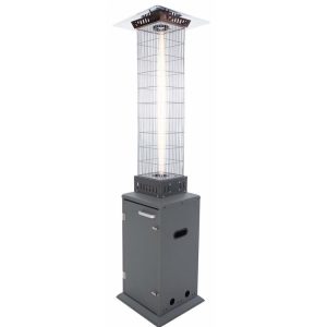 Flame heater gas