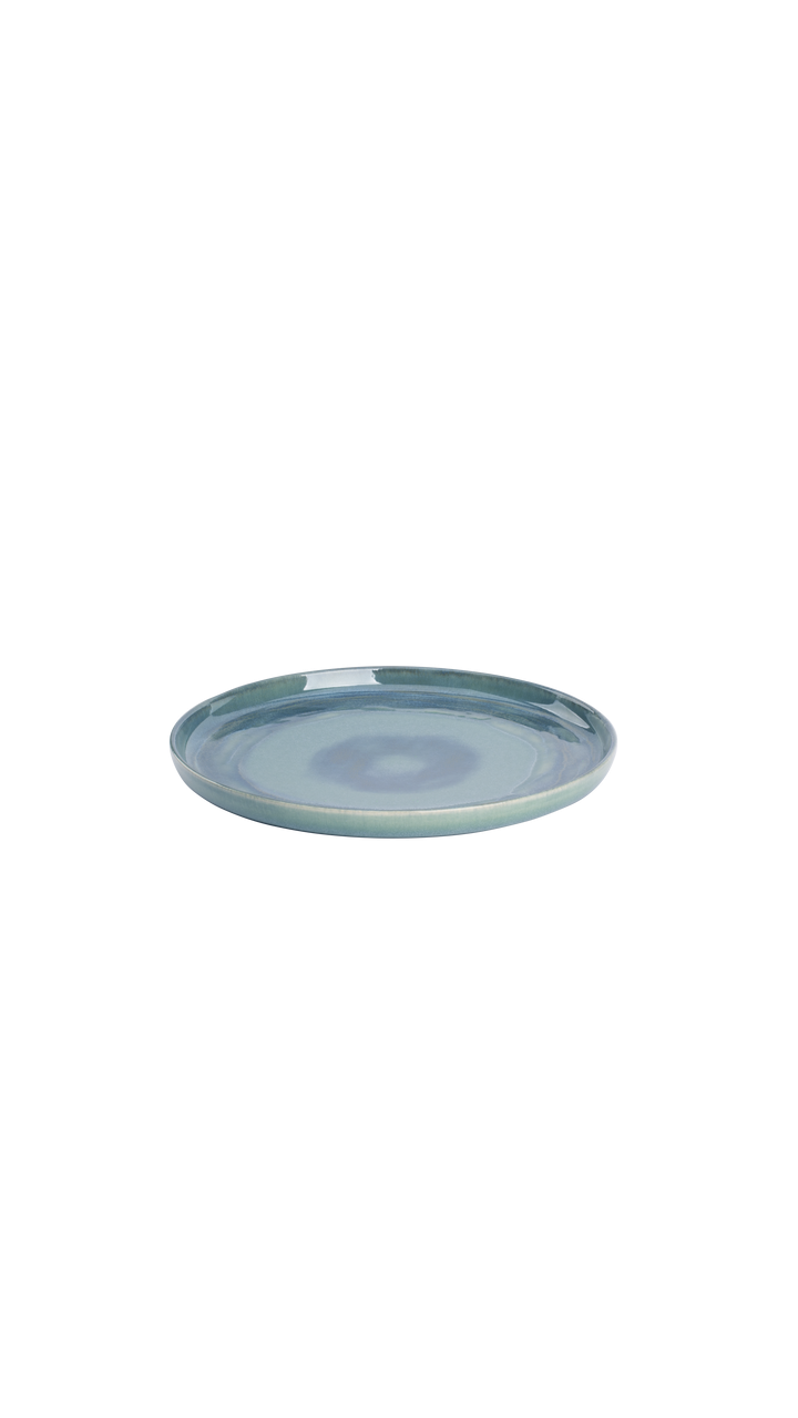 Teller grünes Porzellan 28 cm ø