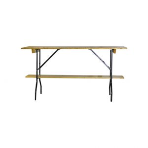 Hoher Biertisch 220 x 60 x 110 cm