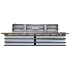 Carino Bar 530 cm (LED) komplett inkl. 2 Hinterschranken und 1 Aufbau