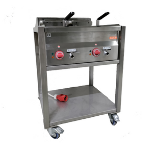 Friteuse 380V (2 x 12 L.)