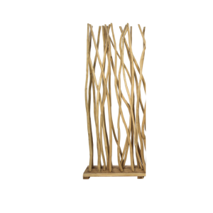 Deko-Teak Trennwand 60 cm breit 120 cm hoch