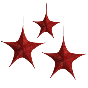 Weihnachtssternen rot