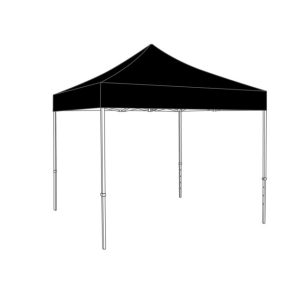 Faltzelt 3 x 3 meter