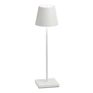 Tischlampe weiß